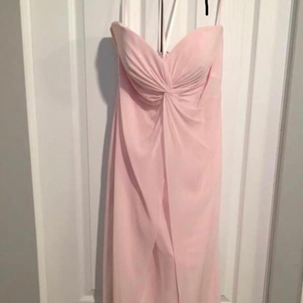 Venus light pink bridesmaid dress, size 12